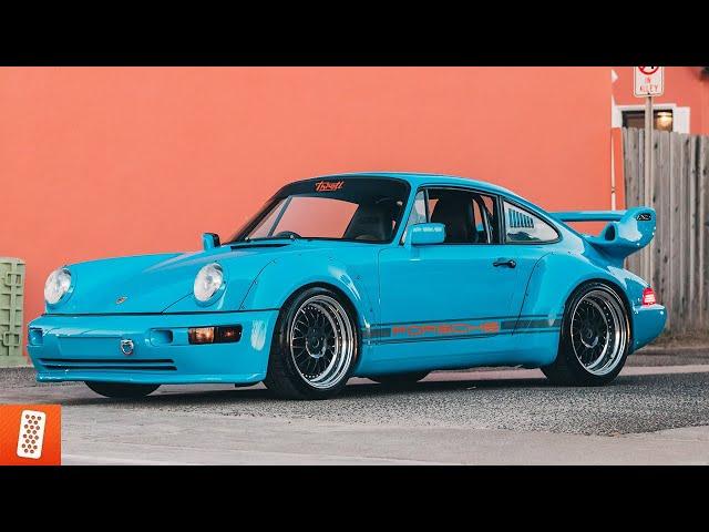 Building a Turbo Porsche 964 in 14 minutes! (COMPLETE TRANSFORMATION)