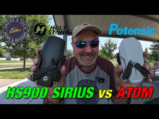 Potensic Atom vs Holy Stone HS900 Sirius - Drone Shootout - Flight Review Comparison