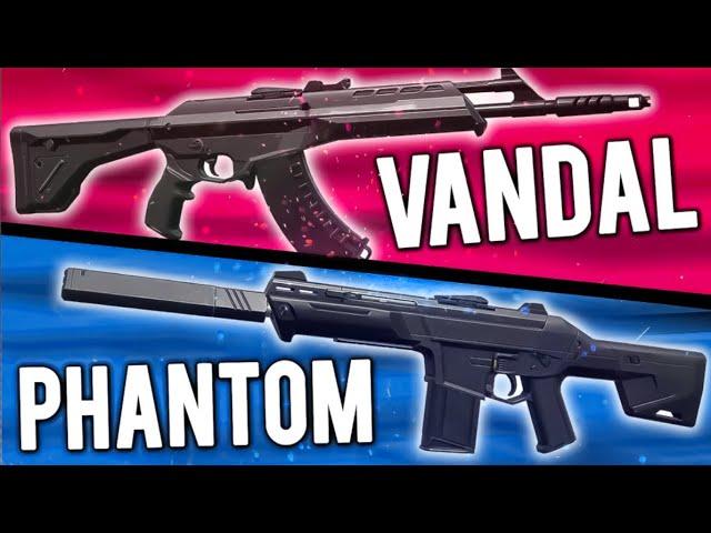 (hindi) Battle of the Rifles: Phantom vs Vandal - Which Rifle Should You Master?