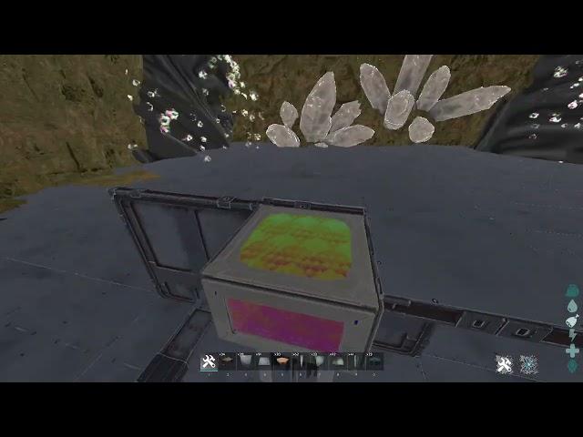 ASA How to build; Floor Tek dedi storage  | Ark Suvival Ascended