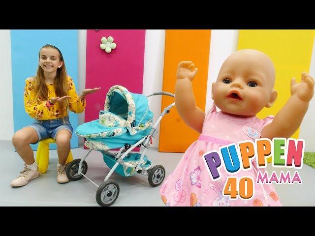 Puppen Mama - Ein neuer Kinderwagen für Rose -  Spielzeugvideo für Kinder