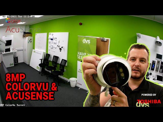 Hikvision's NEW 8MP (4K) ColorVu & Acusense Camera