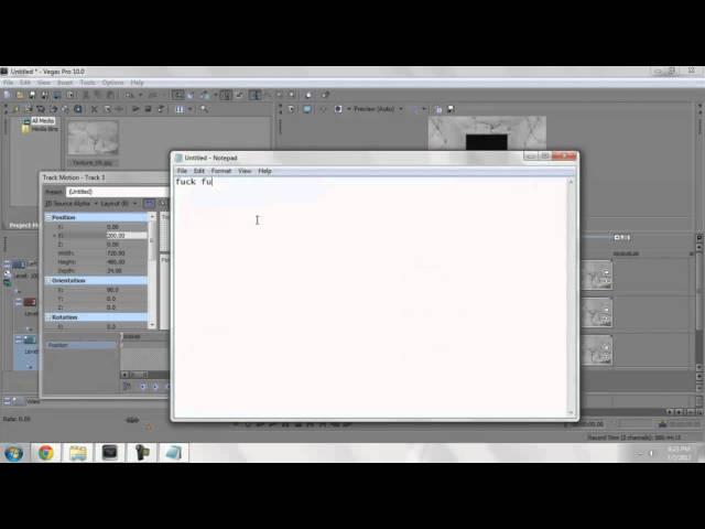 Sony Vegas Pro Tutorial: Parenting Track Motion