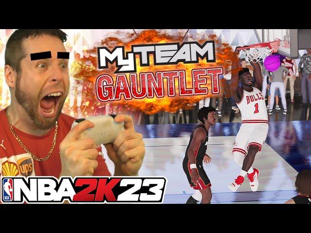 I attempted to beat MyTEAM GAUNTLET on NBA 2K23