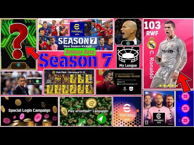 Season 7 Release Date, New Campaign, Login Bonus, Free Epics, Coins & New Updates in eFootball 2024