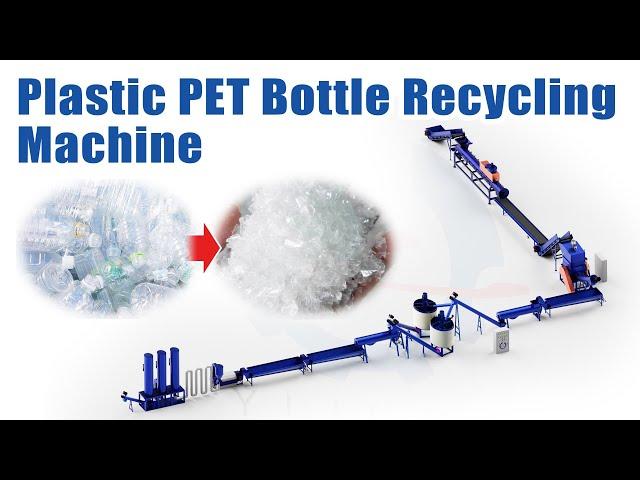 Cost-Effective Plastic PET Bottle Recycling Machine for Large-Scale Operations