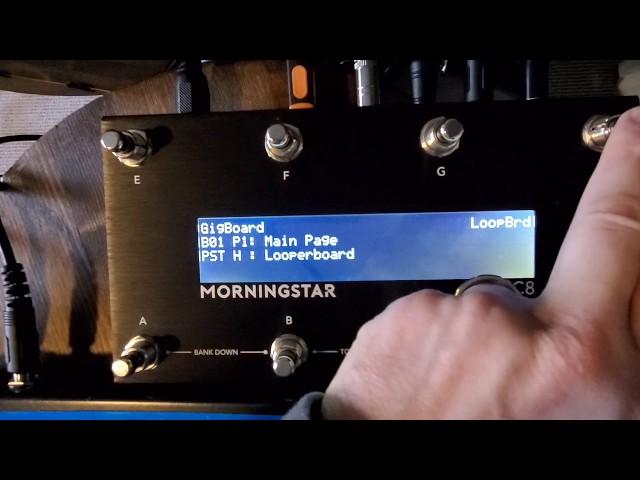 How to program MorningstarFX MIDI controller for Headrush Gigboard and Looperboard