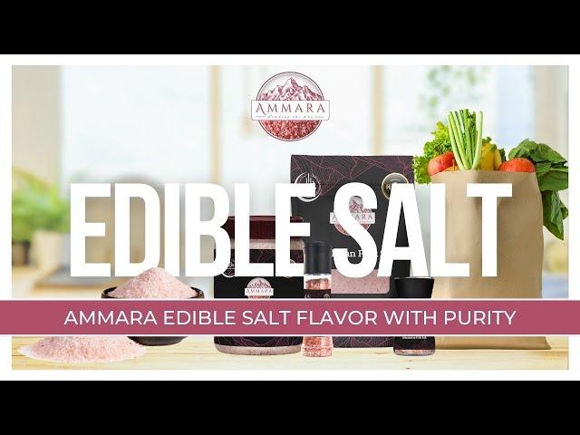 Ammara Edible Salt – Pure Himalayan Salt in All Variants & Sizes for Bulk Orders