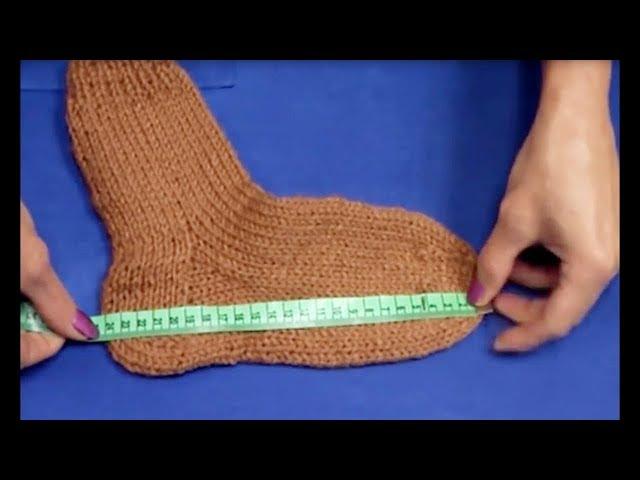 Учимся вязать носки. Пошаговое видео для начинающих. Часть1. (Learn to Knit Socks part 1)