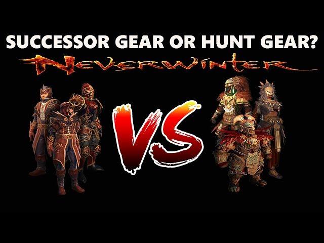 Neverwinter - Successor Gear Or Hunt Gear?