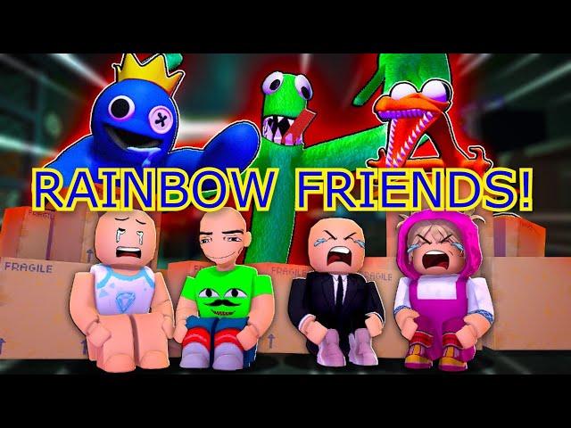 RAINBOW FRIENDS W/ BOBBY, BOSS BABY, JJ AND MASH| Roblox