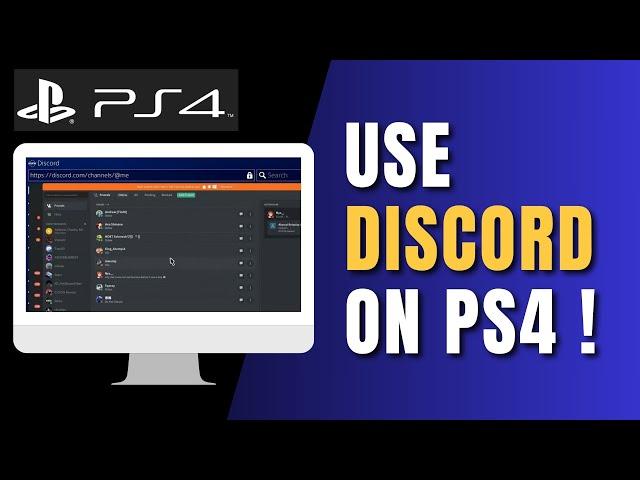 How To Use Discord On PS4 !