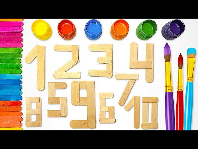 Learn Numbers, Colors & ABCs || Creative Learning For Kids and Toddlers