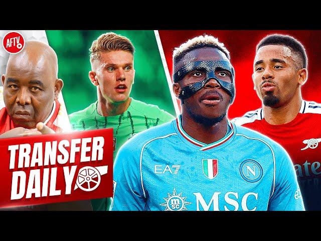 Arsenal Ahead Of Chelsea To Sign Osimhen After Jesus Injury & Gyokeres Drops Hint! | Transfer Daily