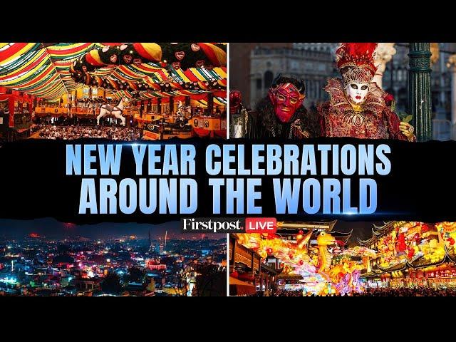 New Year 2025 LIVE: New Year's Eve Celebration in London, Paris, New York, Dubai, Syria, China