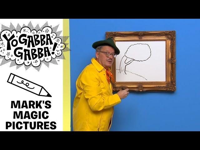 Mark's Magic Pictures - Tree - Yo Gabba Gabba!