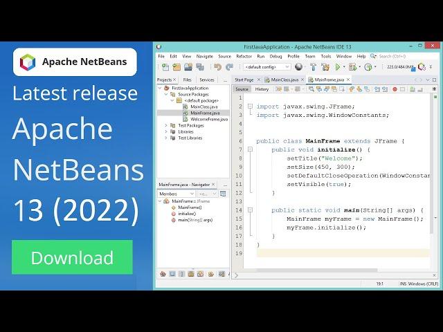 Create Your First Java Project using Netbeans 13 (2022)