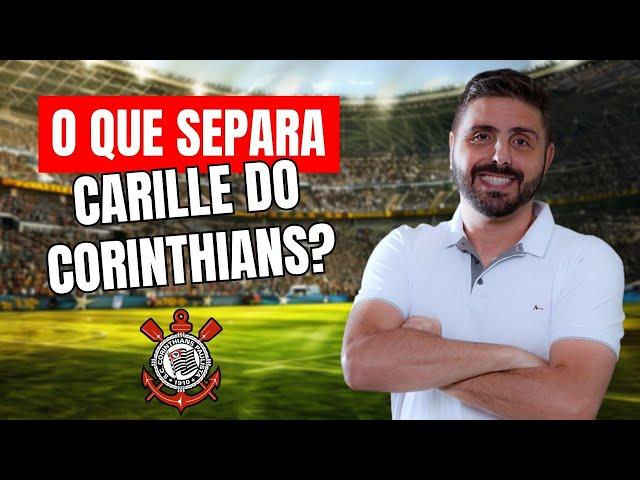 O QUE SEPARA CARILLE DO CORINTHIANS? TREINADOR NÃO DESCARTOU A SUA SAÍDA DO SANTOS