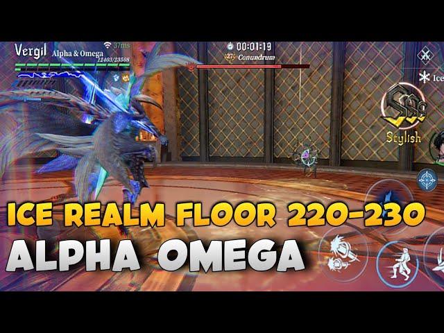 Alpha Omega Too Broken !! Ex Rank B4 No MPR Card | Realm ICE - Devil May Cry: Peak Of Combat ASIA