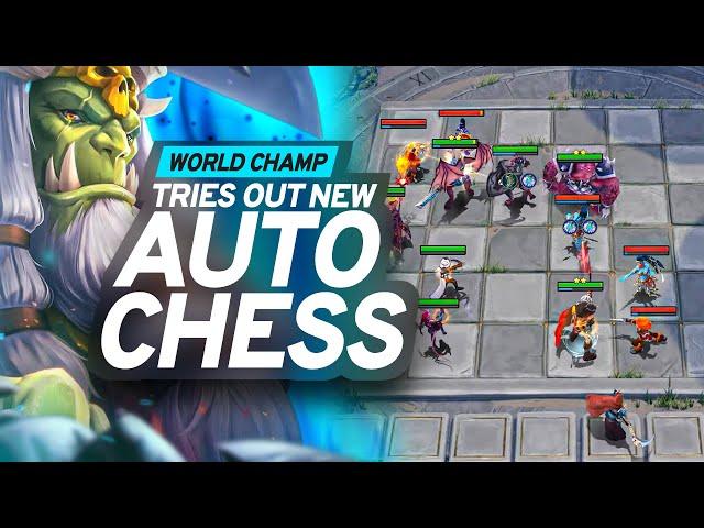 BRAND NEW AUTO CHESS! League of Masters