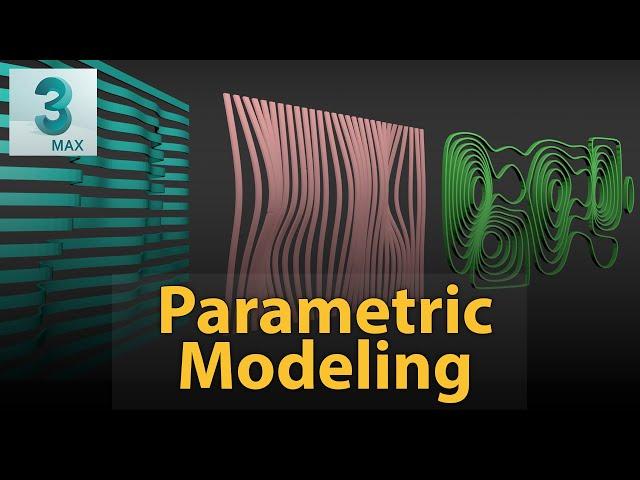 The Easy Way to create Parametric Structure in 3dsMax