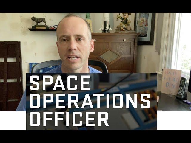 What does a Space Operations Officer do?