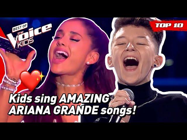 Would ARIANA GRANDE turn for these young singers in The Voice Kids?  | TOP 10