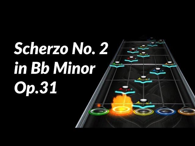 Chopin - Scherzo No.2 in Bb Minor Op.31 | Clone Hero Chart Preview