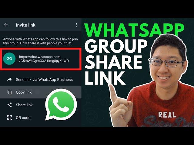 How to Find & Share Whatsapp Group Invite Link