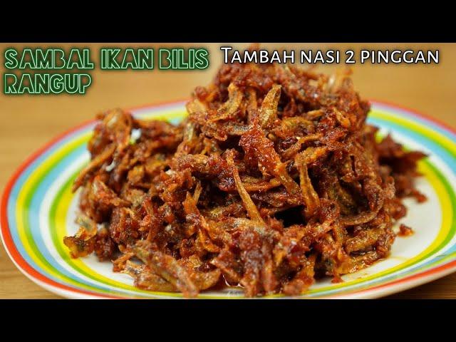 Sambal Ikan Bilis Rangup | nasi tambah 2 pinggan