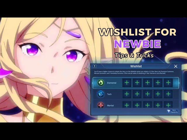 Dear Newbie, Here's Tips & Tricks Wishlist For You! |Mobile Legends: Adventure