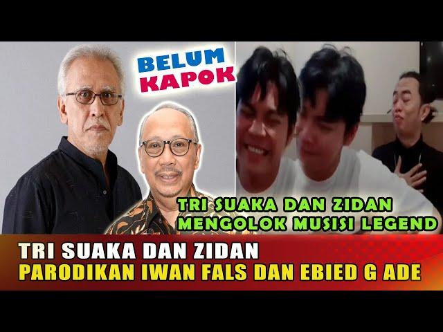 IWAN FALS MARAH  Tri Suaka Dan Zidan Berulah Lagi, Setelah Andika Kangen Band Kini Musisi Legend