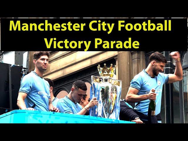 Manchester City Football Victory Parade