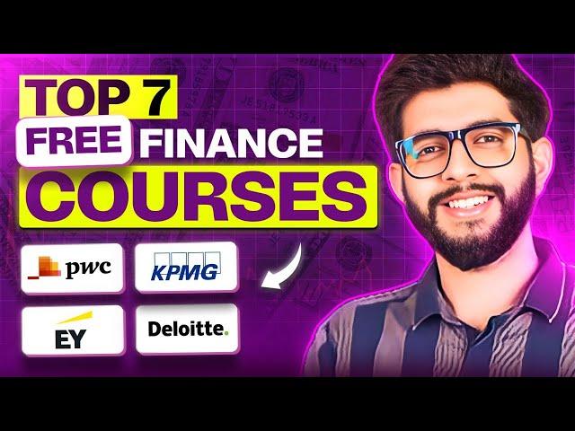 FREE 7 Finance Courses to get The Best Jobs in 2024-2025