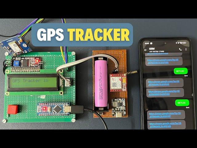 GPS Tracker using Arduino | Sim800l