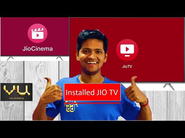 Install Jio TV app - VU Premium Android 4K tv 2020 | JIO TV | Jio Cinema & Jio Tv app in Android Tv