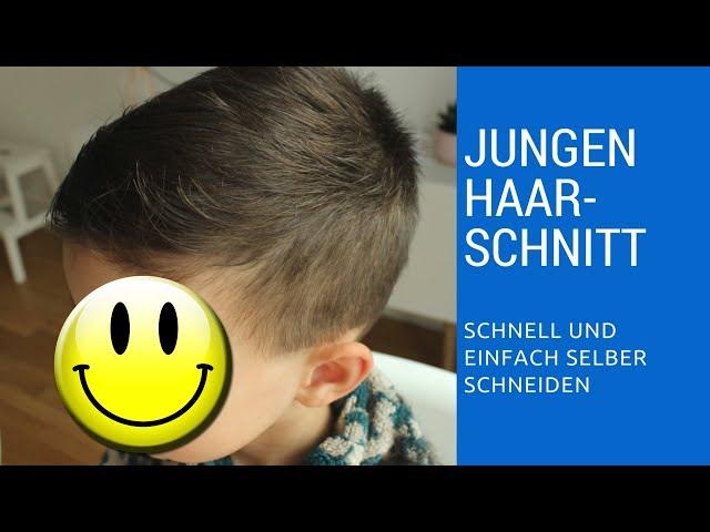 HAARE SELBER SCHNEIDEN für JUNGEN / MÄNNER