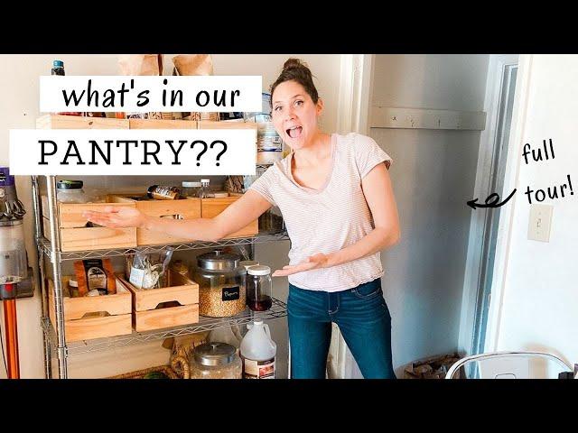 Our Pantry Tour | HEALTHY PANTRY TOUR 2020 | Bumblebee Apothecary