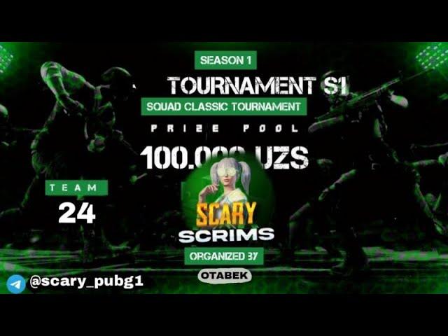 BUGUN SCARY TOURNAMNET C1 BOLIB OTADI️