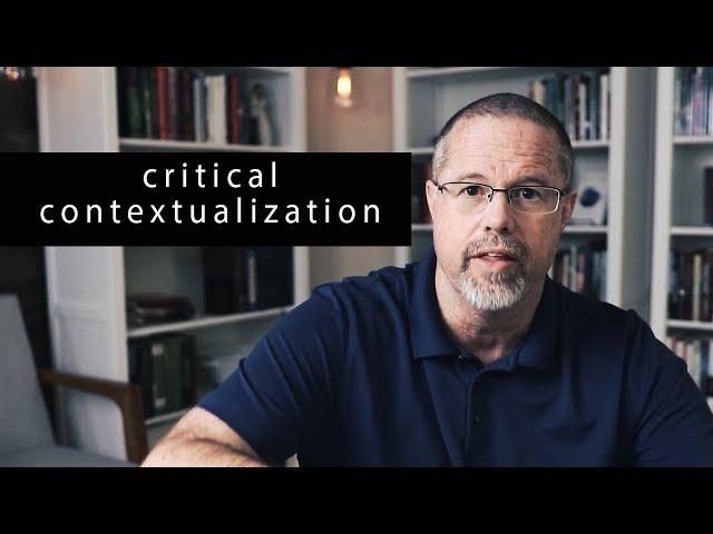 Week 3: Critical Contextualization (vs. Uncritical): Why it Matters (Real Series / Why Torah?)