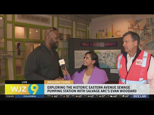 Exploring the Eastern Avenue Pumping Station with historian Evan Woodard