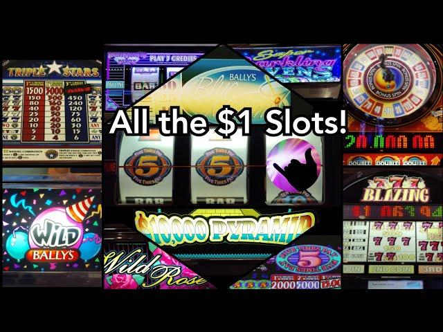 I Played Every $1 Old School Slot at Bally's AC!