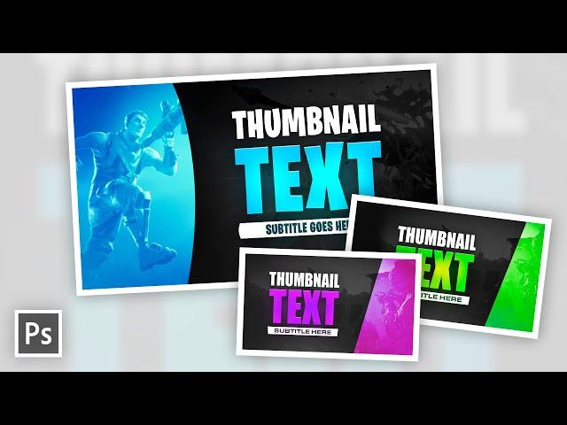 Call of Duty & Fortnite Gaming Thumbnail - FREE Photoshop Template