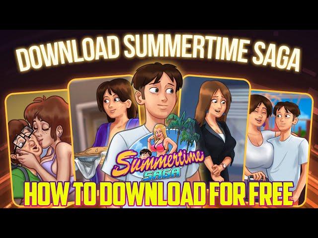 How to Download Summertime Saga on Android, PC & Mac | Download Summertime Saga For free