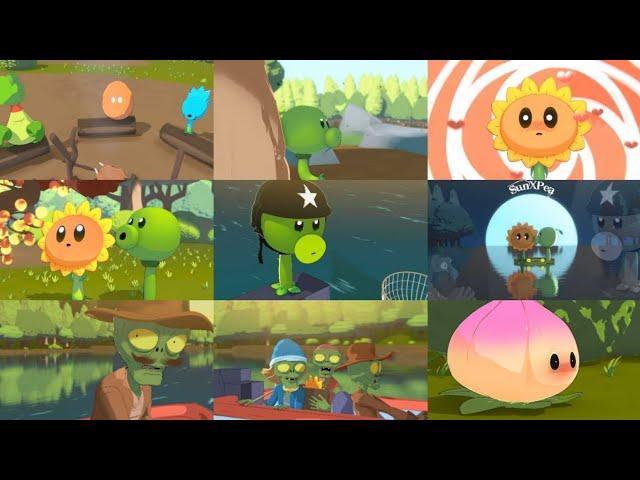 Sunflower X Peashooter Special | Plants vs. Zombies  2 Animation