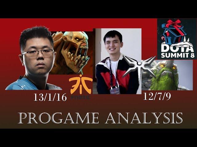 Fnatic.EternalEnvy Shows No Mercy Against Mineskis Tiny Draft | The Summit 8 | Progame Analysis #1