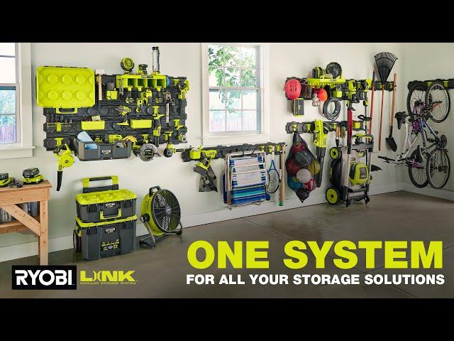 Introducing the RYOBI LINK™ Modular Storage System