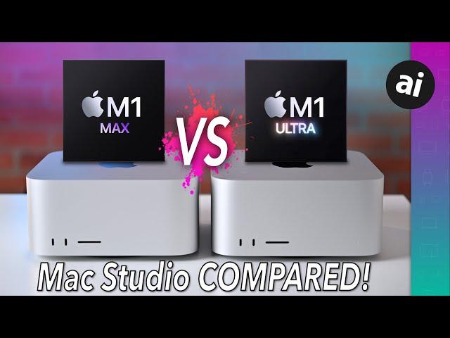 Mac Studio M1 Ultra VS M1 Max! Performance Benchmarks & Hardware Differences!