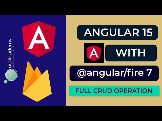 Angular 15 with angularfire 7 - Full CRUD Operation