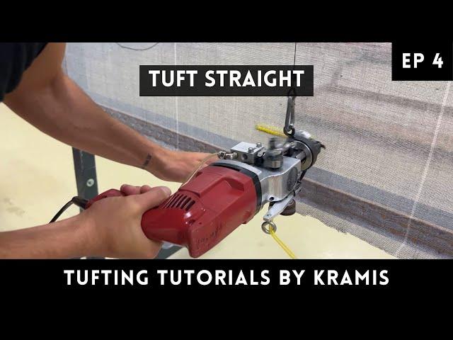 How To Tuft Straight